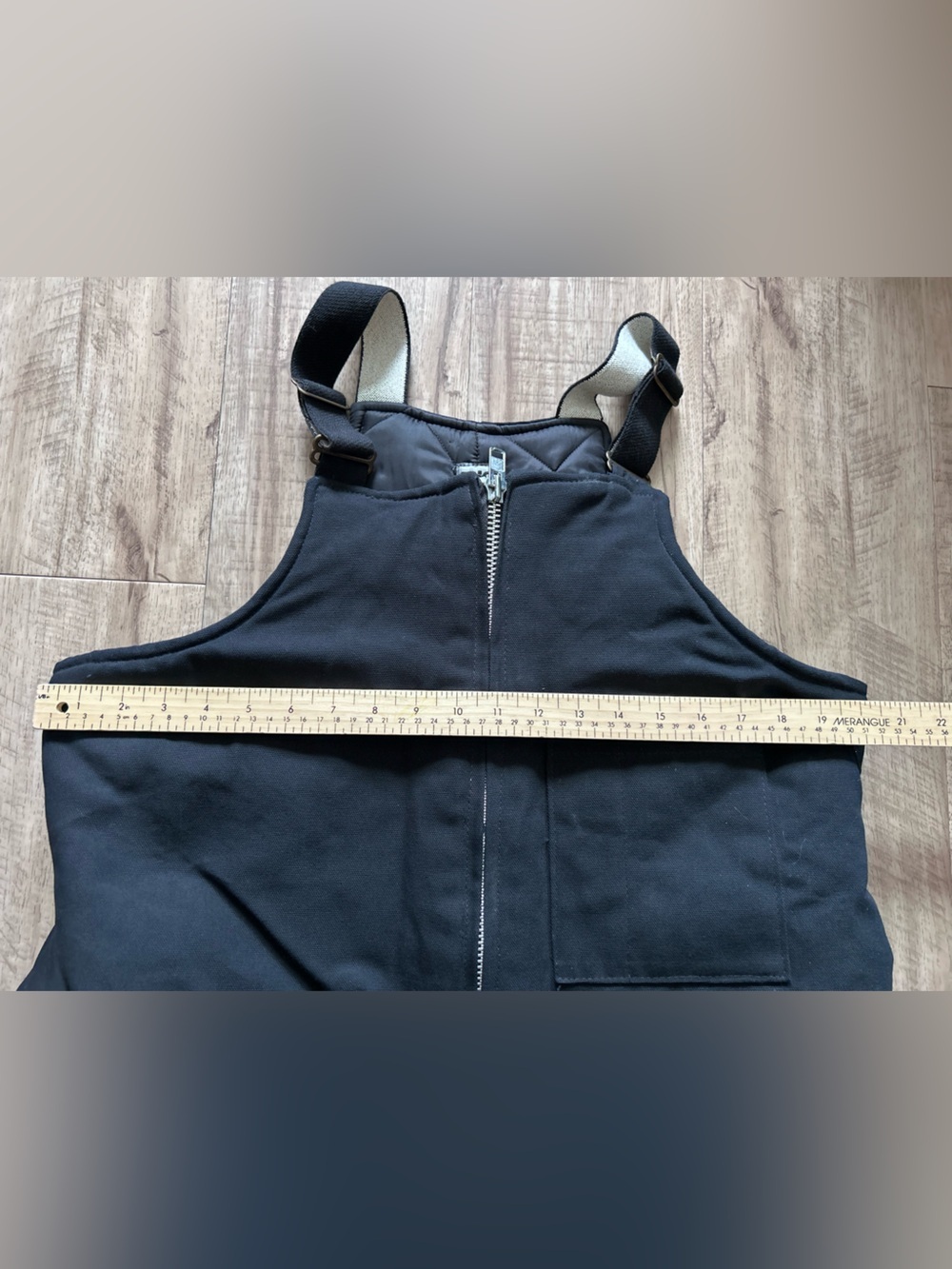 Big Bill XL tall Black Insulated Bib Overalls High-Vis reflective heavyweight - Picture 6 of 11
